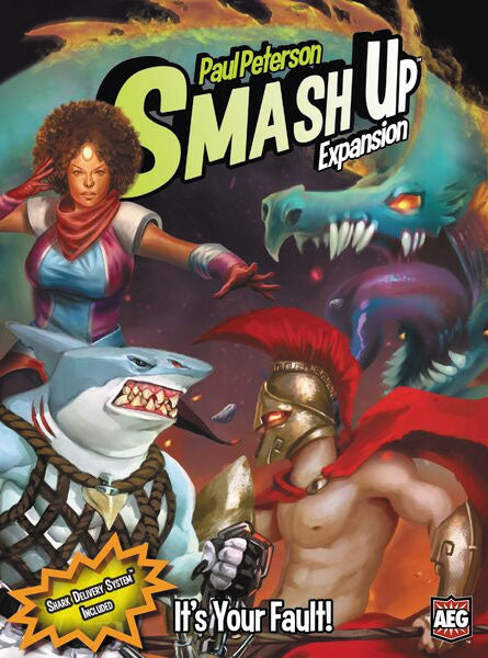 Smash Up: It`s Your Fault Expansion Board Games ALDERAC ENT. GROUP, INC   