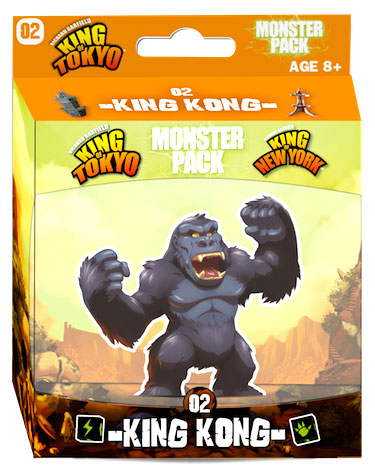 King of Tokyo: New York King Kong Monster Pack Board Games IELLO   