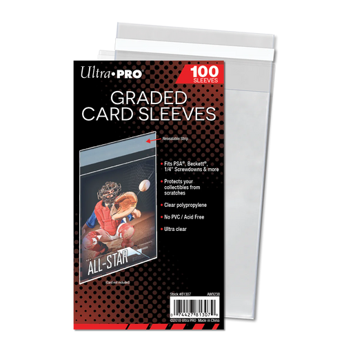 Graded Sleeves - 100 Count Accessories ULTRA PRO INTERNATIONAL, LLC   
