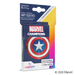 Gamegenic Marvel Champions Art Sleeves - Captain America Accessories ASMODEE NORTH AMERICA   