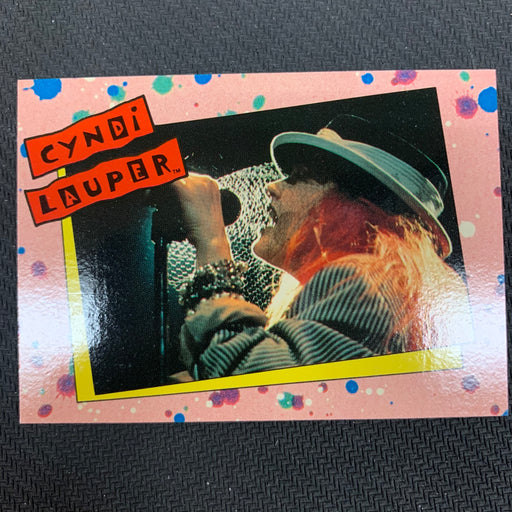 Cyndi Lauper - 1985 - 06 Vintage Trading Card Singles Topps   