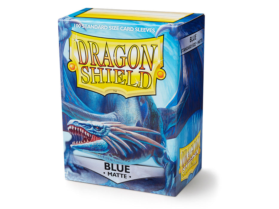 Dragon Shields: (100) Matte Blue Accessories ARCANE TINMEN   