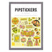 Glow-in-the-Dark Gregarious Gemini Stickers Pipsticks