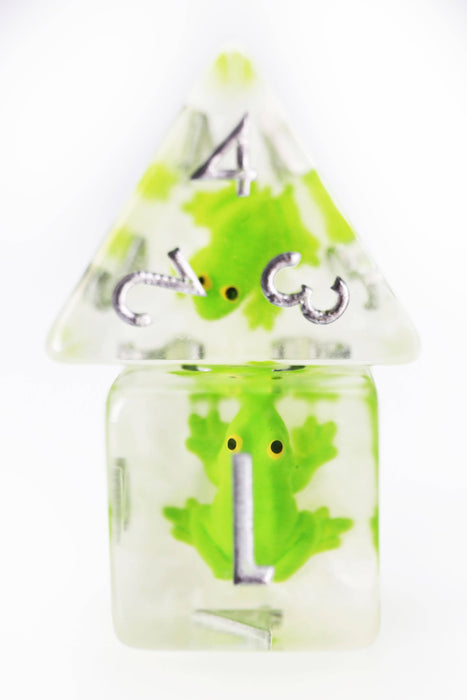 Frozen Frog RPG Dice Set Accessories Foam Brain Games