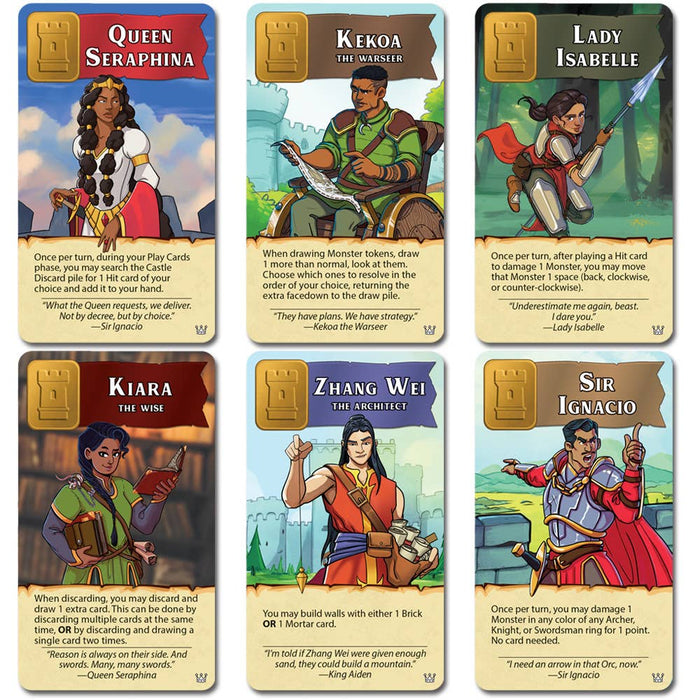 Castle Panic - Crowns and Quests Expansion Board Games Fireside Games