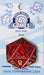 Foam Brain Enamel Pins - D20 - Red Apparel Foam Brain Games   