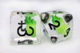 Acquisitions Inc Green Flame RPG Dice Set Accessories Foam Brain Games