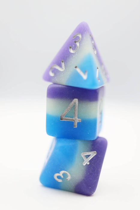 Blueberry Snow Cone RPG Dice Set Accessories Foam Brain Games