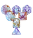 Amethyst Sunset RPG Dice Set Accessories Foam Brain Games   
