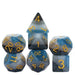 Denim Swirls RPG Dice Set Accessories Foam Brain Games