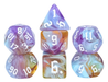 Amethyst Sunset RPG Dice Set Accessories Foam Brain Games   
