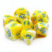Lemon Cream RPG Dice Set Accessories Foam Brain Games