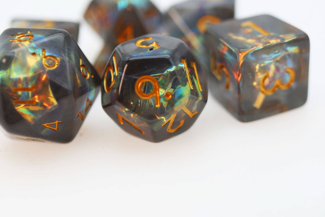 Glint of Treasure RPG Dice Set Accessories Foam Brain Games