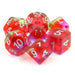 Pomegranate Blossom RPG Dice Set Accessories Foam Brain Games