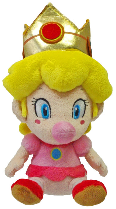 Baby Peach - 5 Inch Plush Video Game Accessories Heroic Goods and Games   