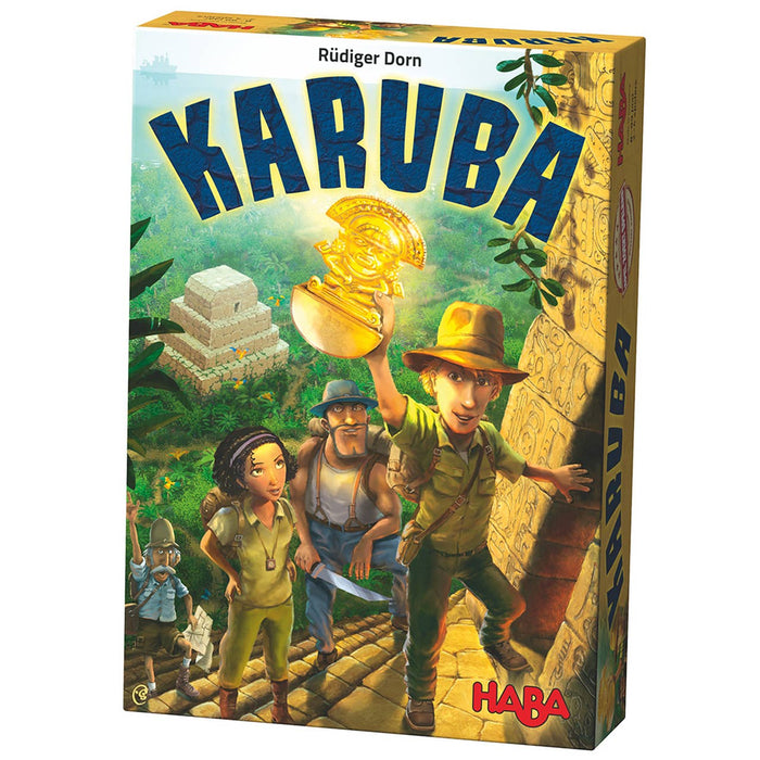 Karuba - Tile Laying Puzzle Game Board Games HABA USA   