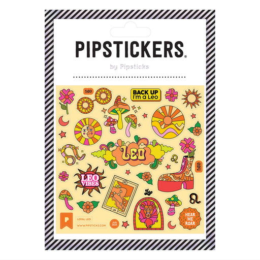 Glow-in-the-Dark Loyal Leo Stickers Pipsticks
