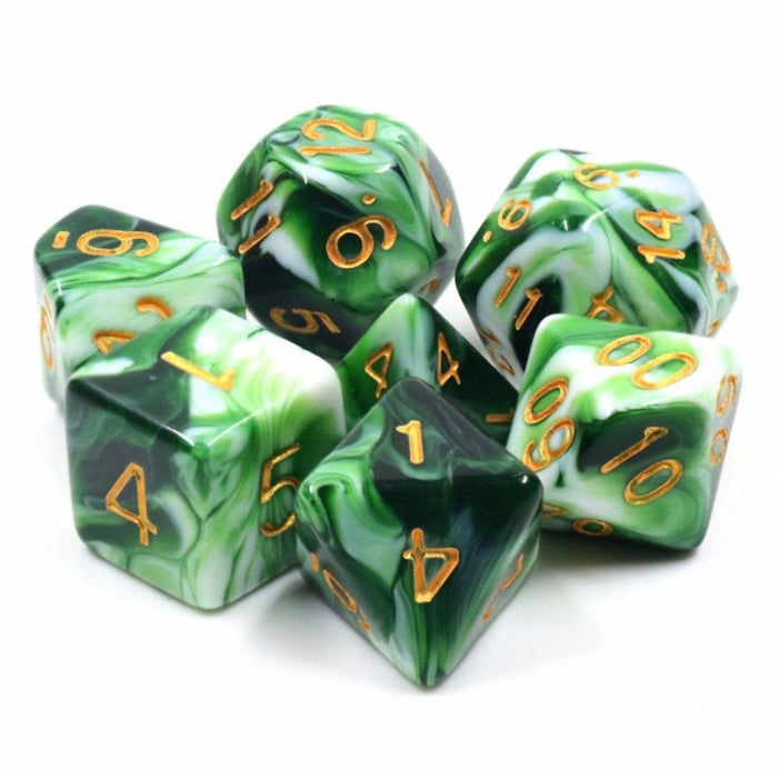 Jadeite RPG Dice Set Accessories Foam Brain   