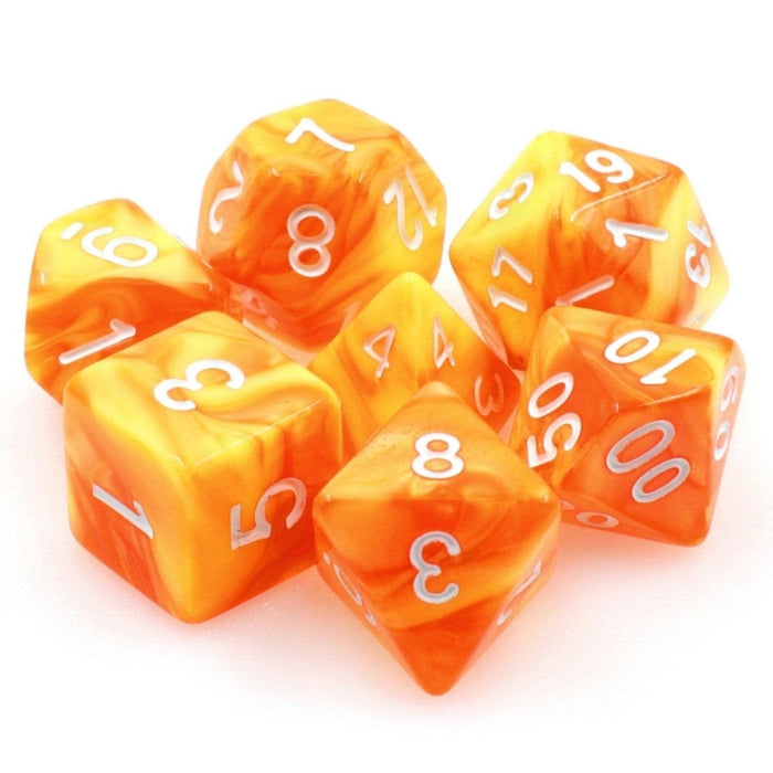Lemon Sorbet RPG Dice Set Accessories Foam Brain Games