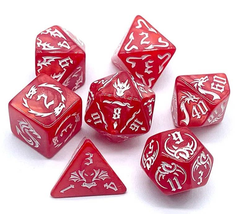 Drake's Flight: Inferno RPG Dice Set Accessories Foam Brain Games