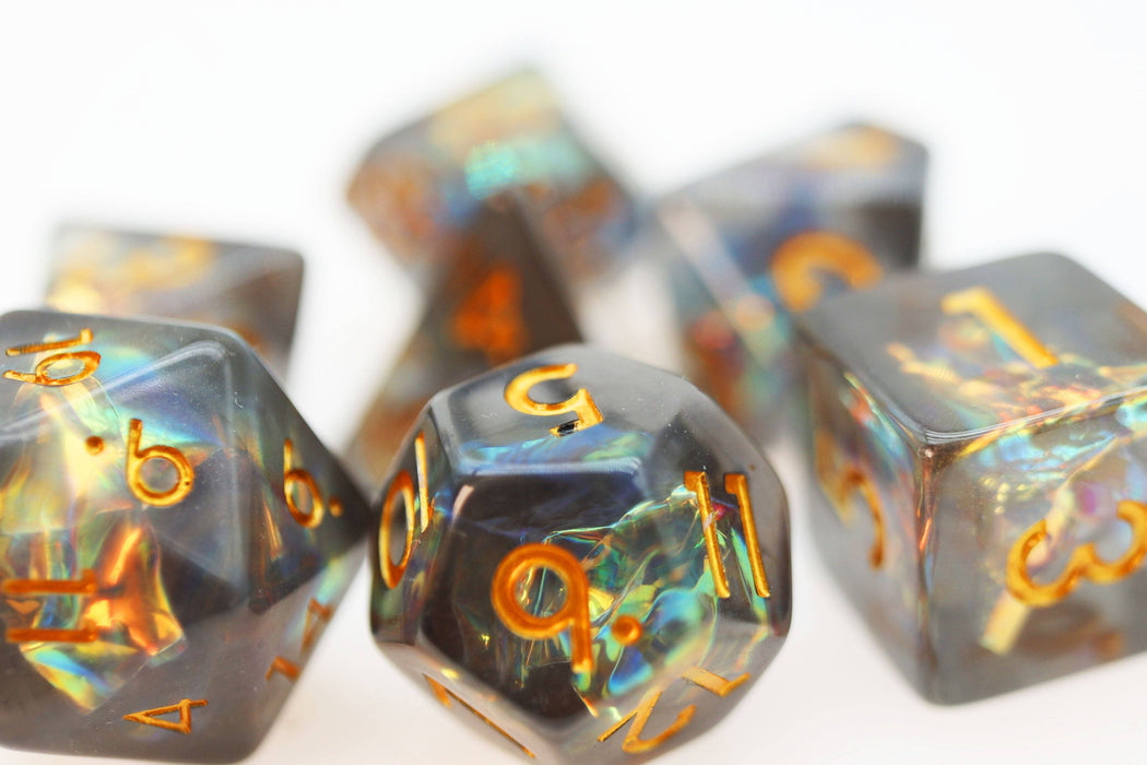 Glint of Treasure RPG Dice Set Accessories Foam Brain Games