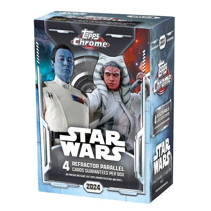 2024 Topps Chrome Star Wars Value (Blaster) Box Trading Cards Topps