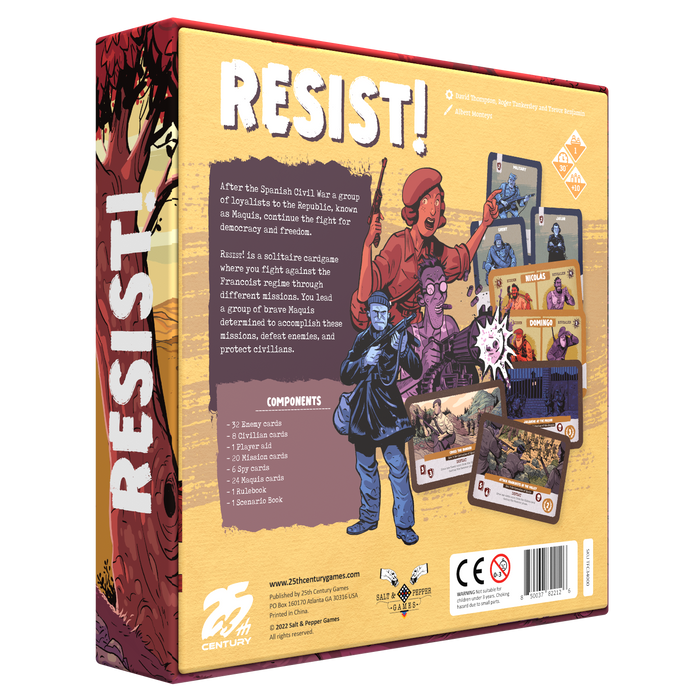 Resist! Board Games 25th Century Games   