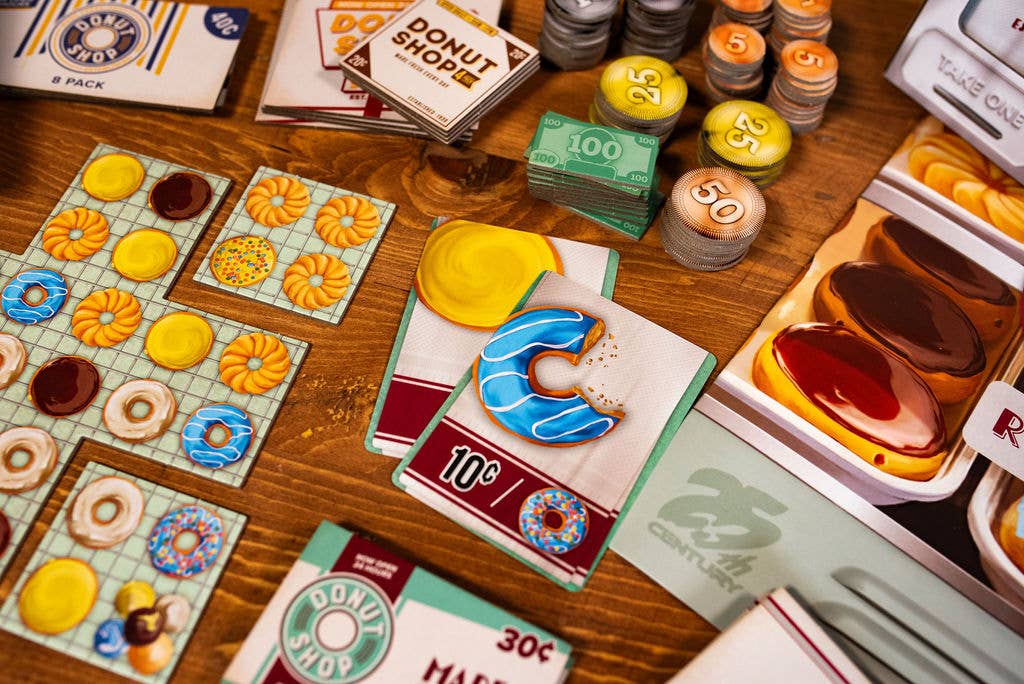 Donut Shop Board Games 25th Century Games   
