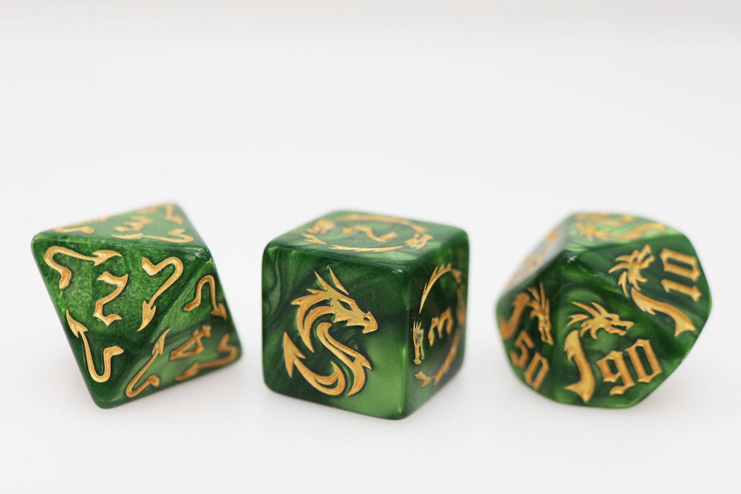 Drake's Flight: Growth RPG Dice Set Accessories Foam Brain Games