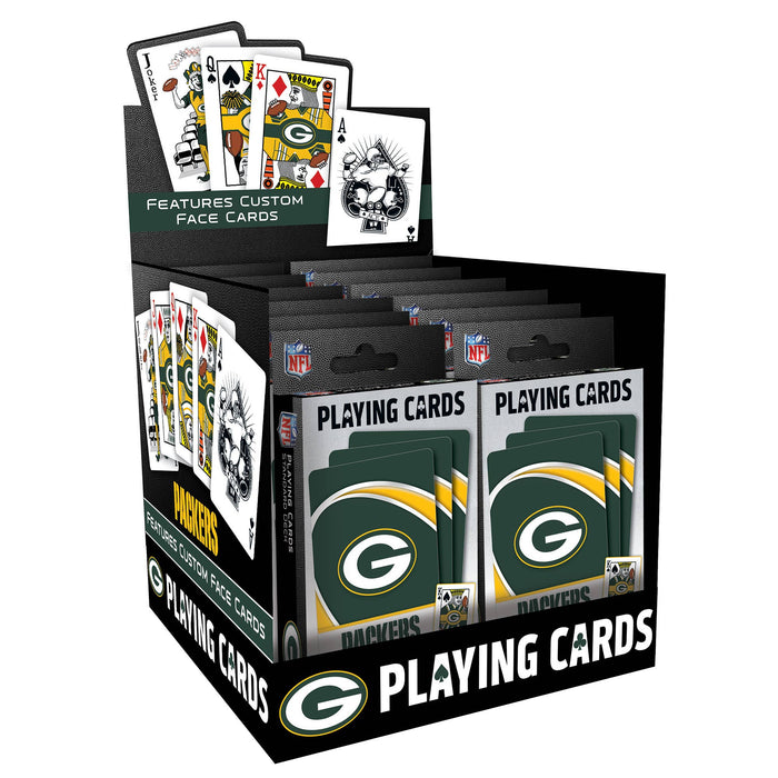 Green Bay Packers Playing Cards Board Games Masterpieces Puzzles
