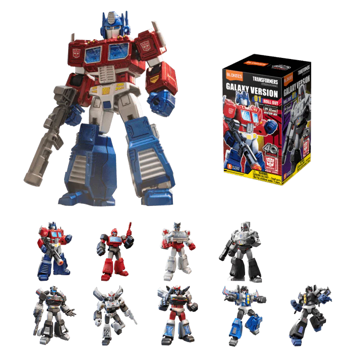 Blokees - Transformers - Galaxy Version 01 - Roll Out Vintage Toy Blokees