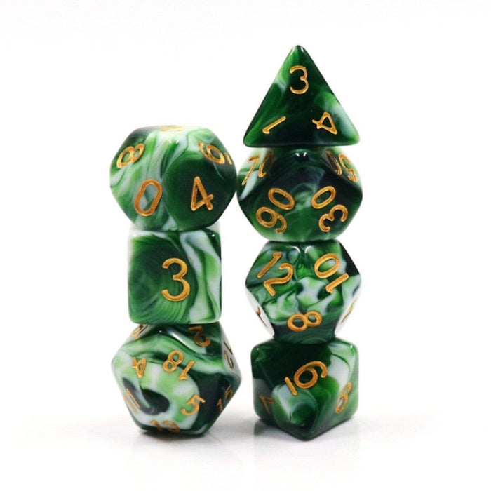 Jadeite RPG Dice Set Accessories Foam Brain   
