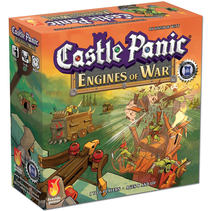 Castle Panic - Engines of War Board Game Expansion Board Games Fireside Games