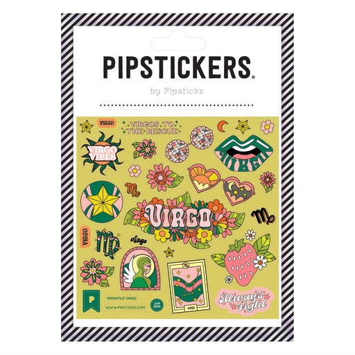 Glow-in-the-Dark Versatile Virgo Stickers Pipsticks