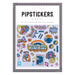 Glow-in-the-Dark Alluring Aquarius Stickers Pipsticks