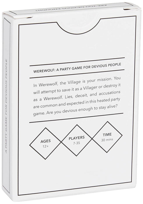Werewolf: A Party Game for Devious People Board Games Stellar Factory   
