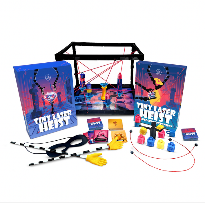 Tiny Laser Heist Base Game + Expansion Pack Board Games Very Special Games