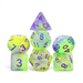 Luminescent Jellyfish RPG Dice Set Accessories Foam Brain Games