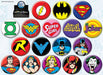 DC Comics Button Assortment Gift Ata-Boy
