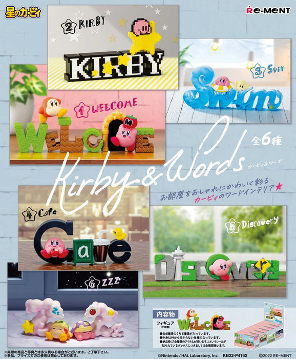 Re-Ment -Kirby and Words Box Video Game Accessories Heroic Goods and Games   