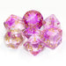 Purple Smoke RPG Dice Set Accessories Foam Brain   