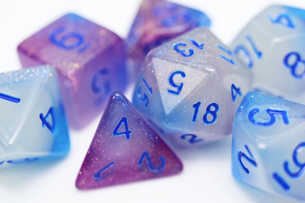 Glow in the Dark - Glowing Memory RPG Dice Set Accessories Foam Brain Games