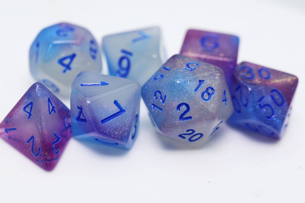 Glow in the Dark - Glowing Memory RPG Dice Set Accessories Foam Brain Games