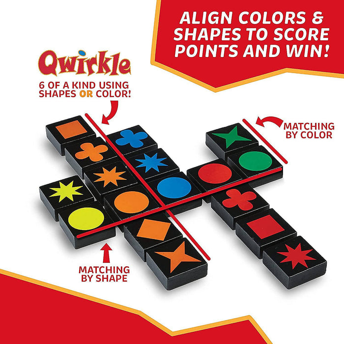 Qwirkle Board Games MindWare & Peaceable Kingdom