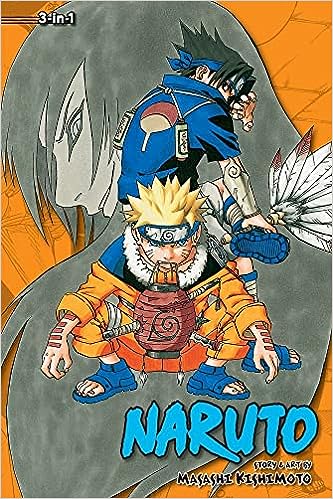 Naruto - 3-in-1 Edition - Vol 02 (Contains Vol 7, 8, 9) Book Viz Media   