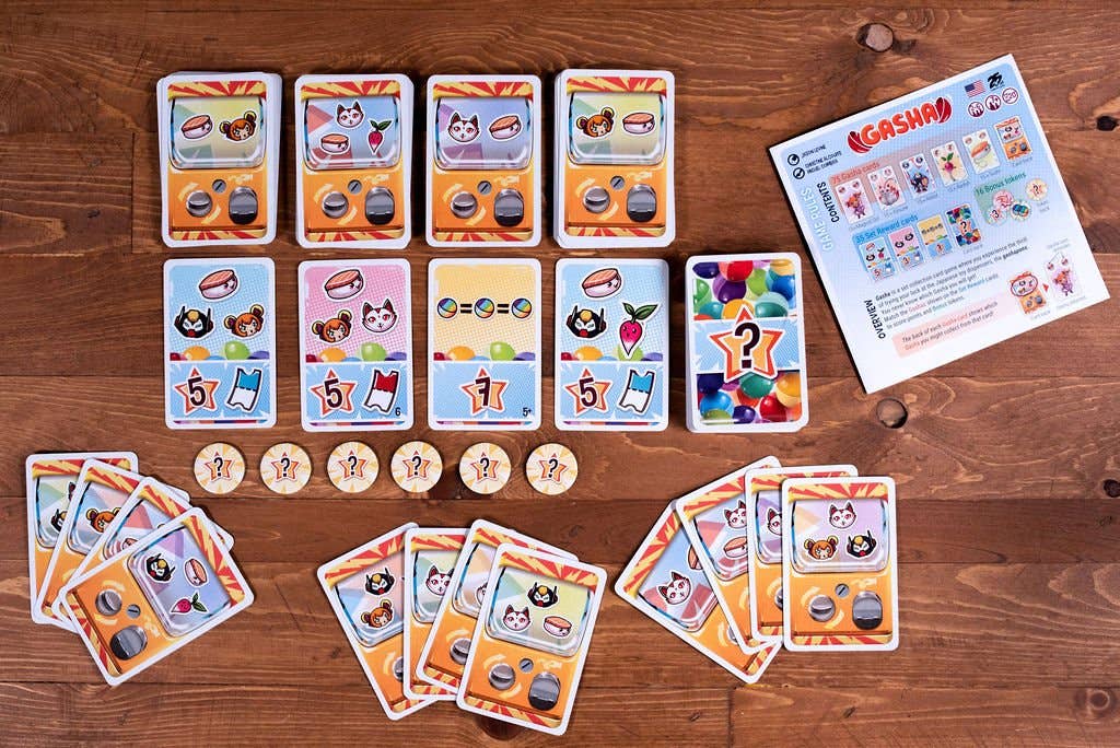 Gasha Board Games 25th Century Games   