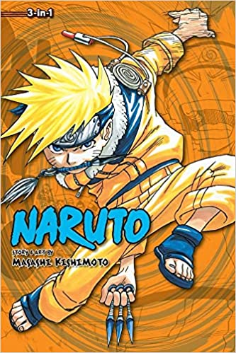 Naruto - 3-in-1 Edition - Vol 02 (Contains Vol 4, 5, 6) Book Viz Media   