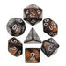 Bronze Coins RPG Dice Set Accessories Foam Brain   