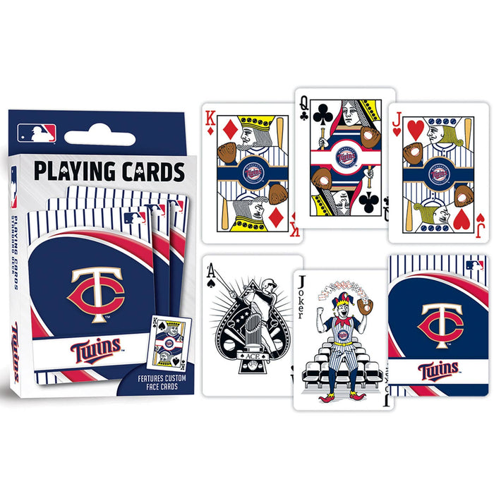Minnesota Twins Playing Cards Board Games Masterpieces Puzzles