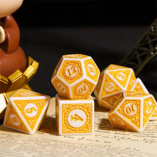 Motif: Rising Sun RPG Dice Set Accessories Foam Brain Games